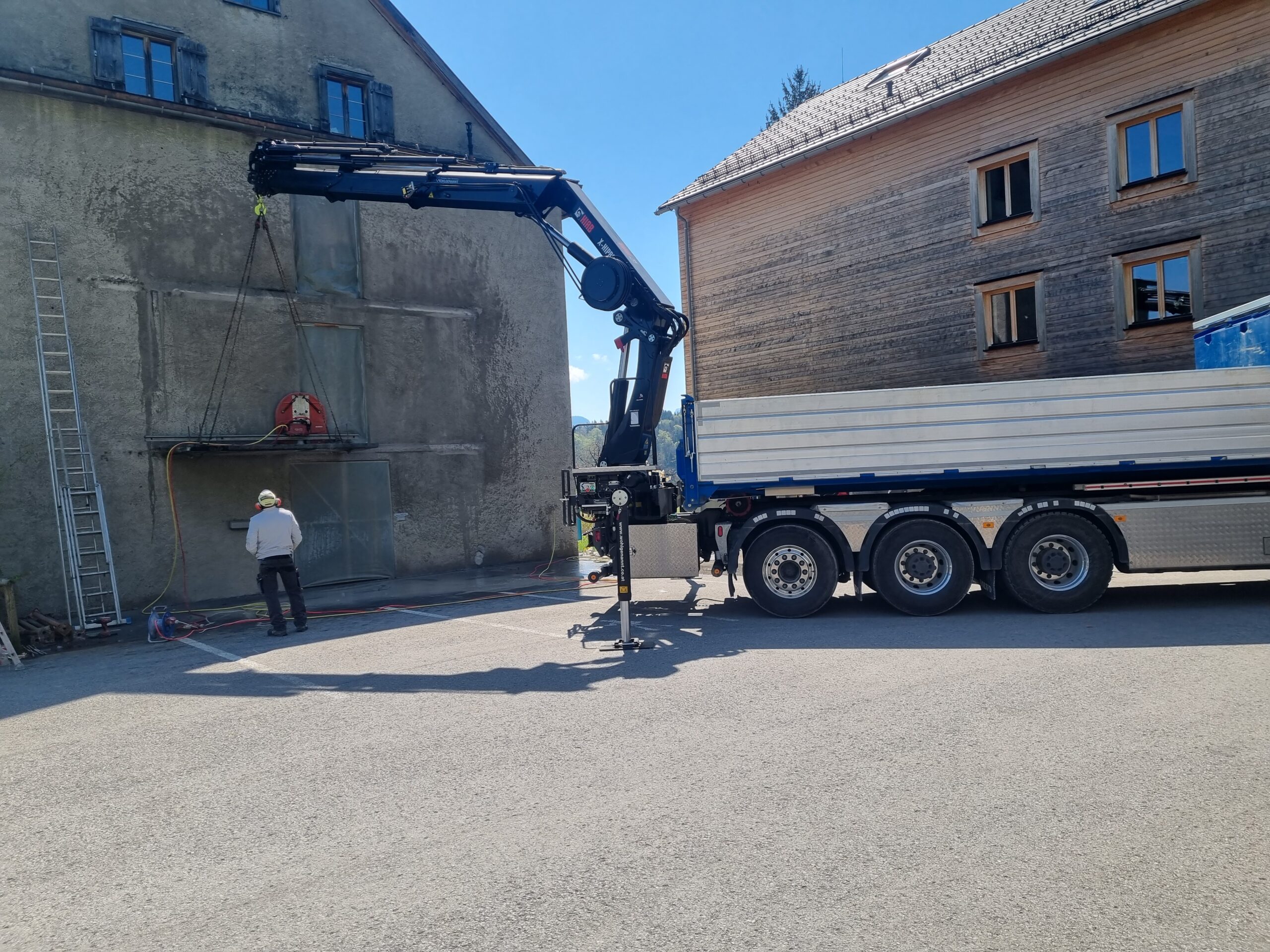 Hochbau am Schwarzenberg Peter Bau