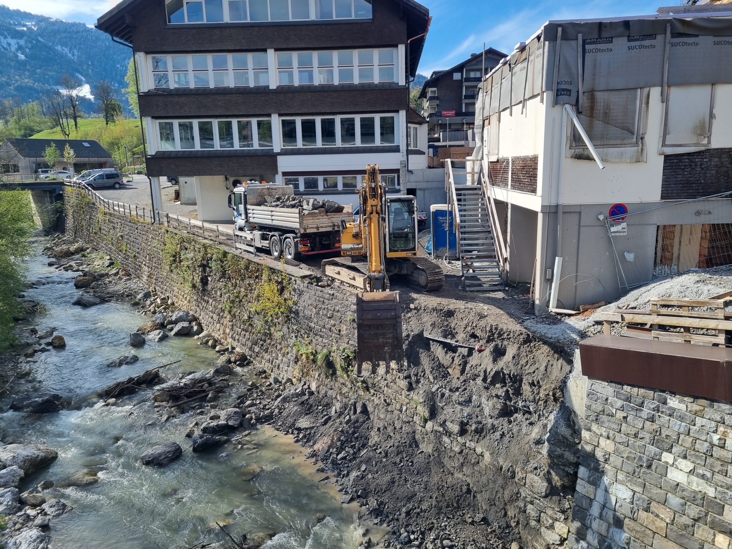 Tiefbau Arbeiten in Egg