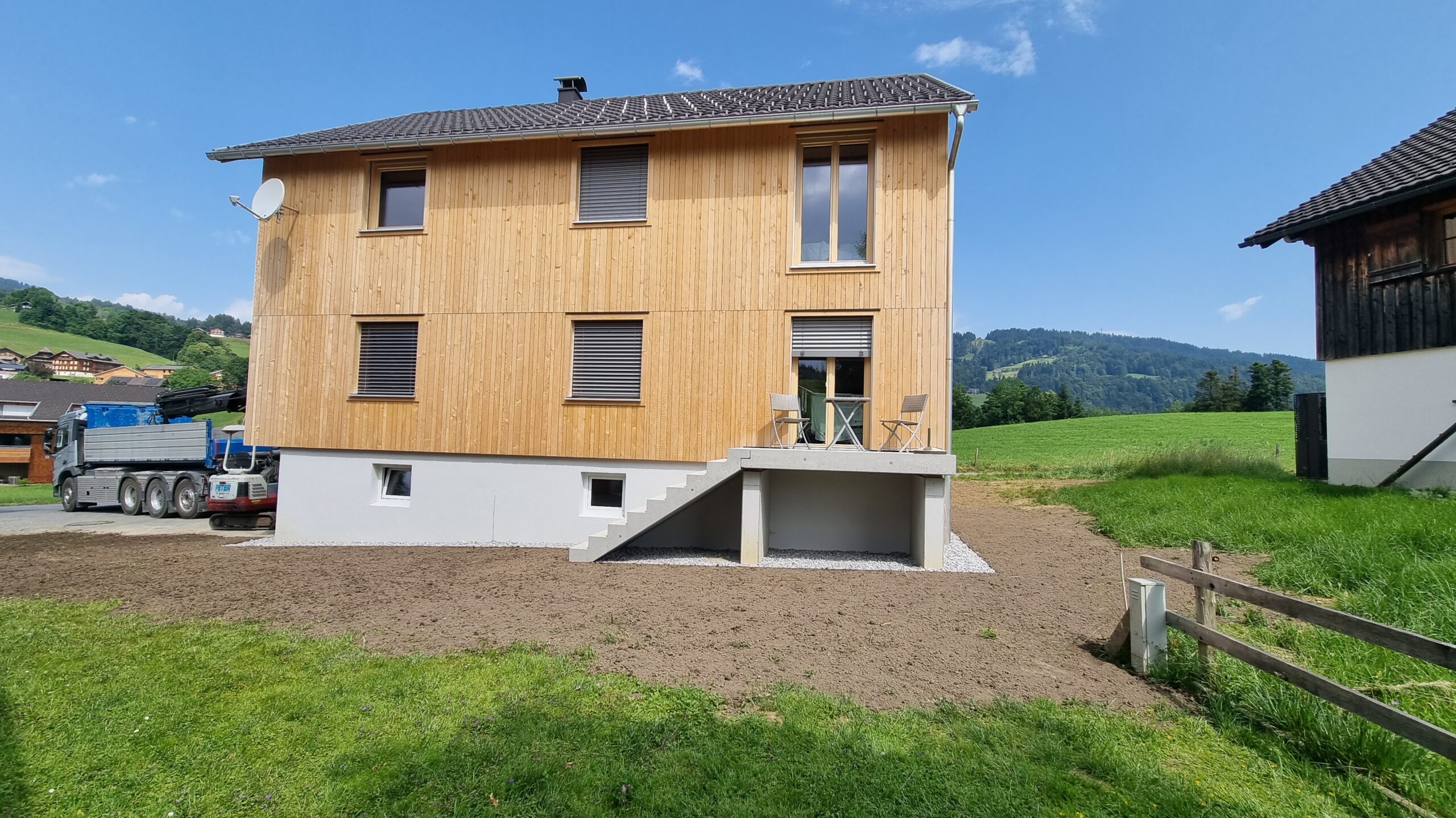 Tiefbau am Schwarzenberg